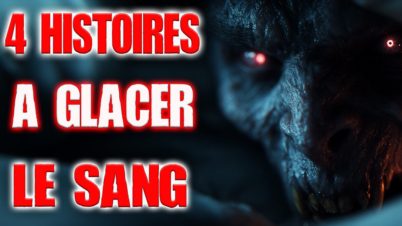 4 HISTOIRES À GLACER LE SANG ! CREEPYPASTA FR/HISTOIRE D'HORREUR ILLUSTRÉE]