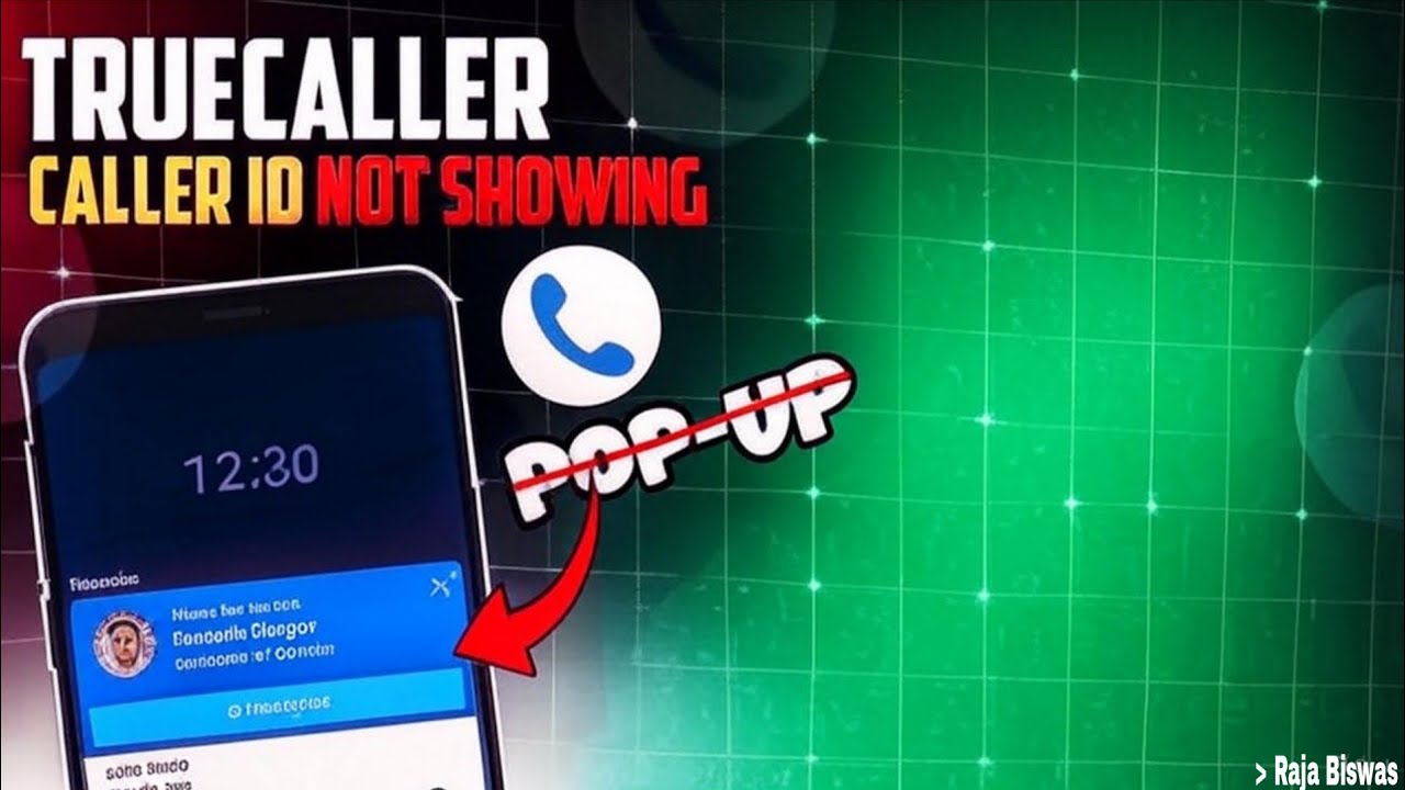 Truecaller caller id not Showing | Truecaller PopUp Not Showing