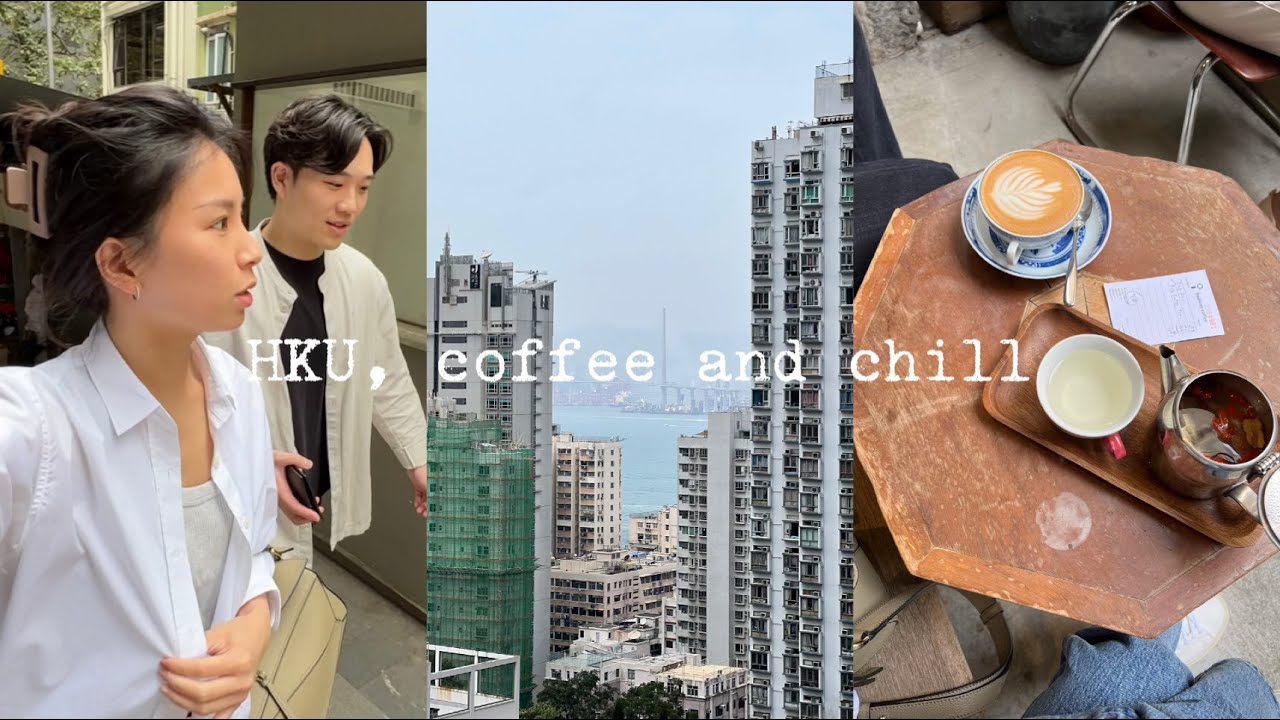 Visiting HKU and Halfway Coffee, Sheung Wan | Vlog