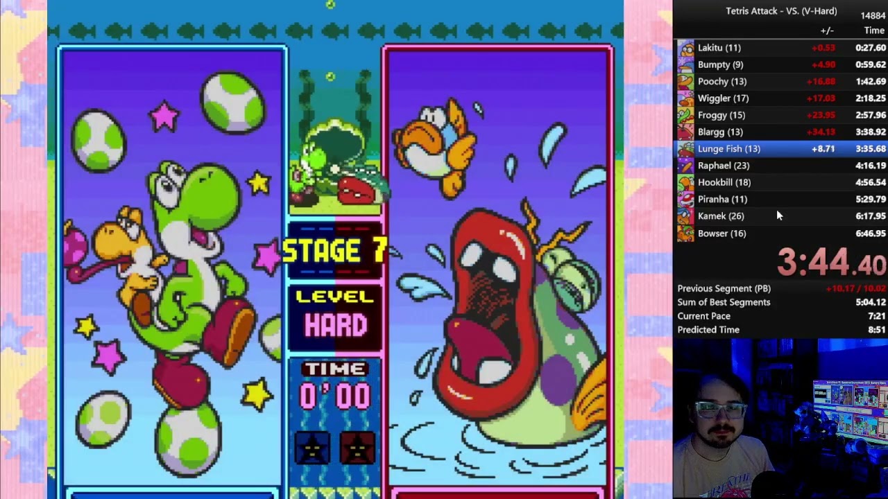 PRIME BEEF #28: Tetris Attack V-Hard (7:45)