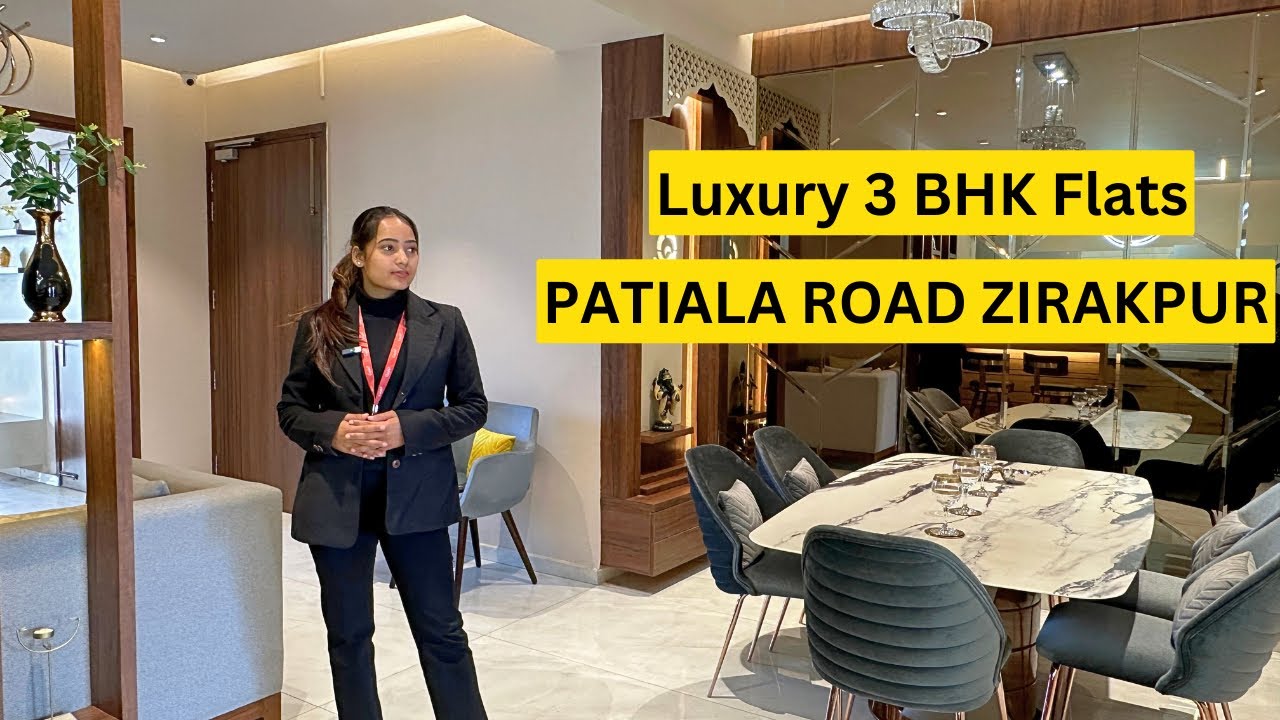 Golden Castle Zirakpur | 1800 Sq.feet Ready To Move 3 Bhk Flats in Zirakpur For Sale
