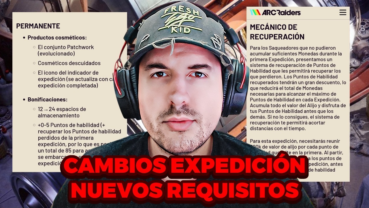ARC RAIDERS ESCUCHA A LA COMUNIDAD Y CAMBIA LA EXPEDICIÓN PARA SIEMPRE