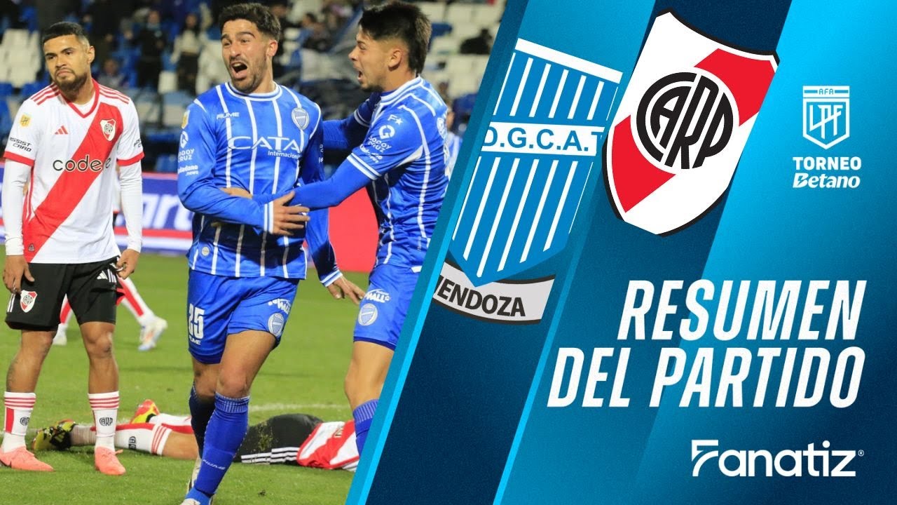 Godoy Cruz 2-1 River Plate - Game Highlights | #TorneoBetano 2024