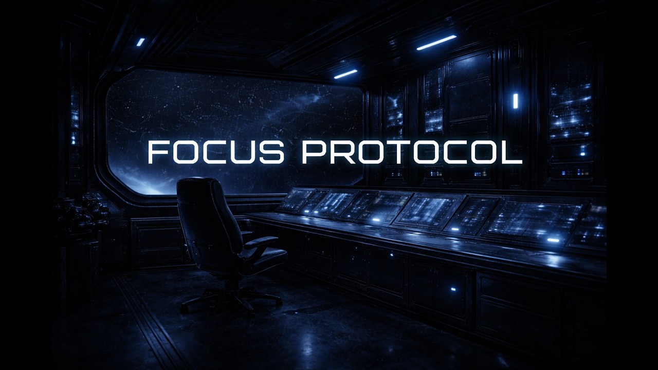 Focus Protocol | 2 Hours Ambient Sci-Fi for Deep Work & Focus