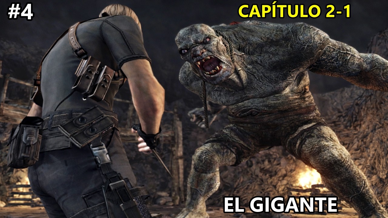 Resident Evil 4  2K 60FP – Capítulo 2-1 | El Gigante e resgate Ashley (Legendado PT-BR) parte 4