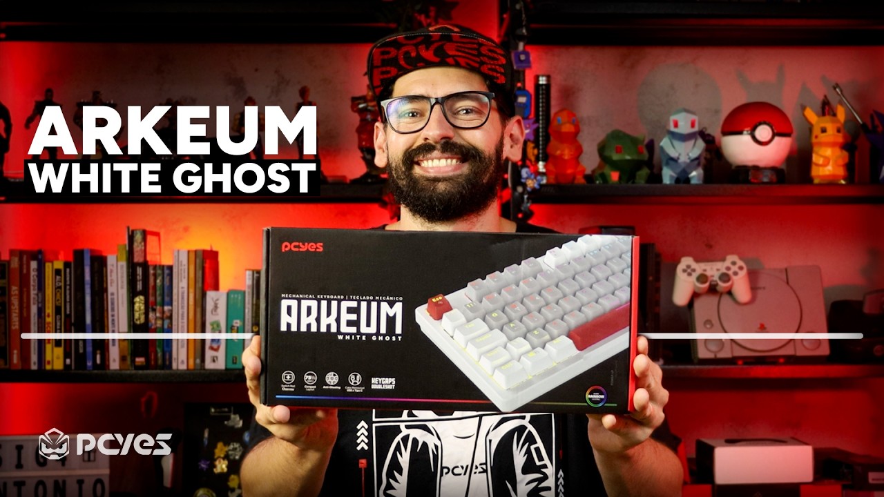 Conheçam o teclado mecânico Arkeum da PCYES