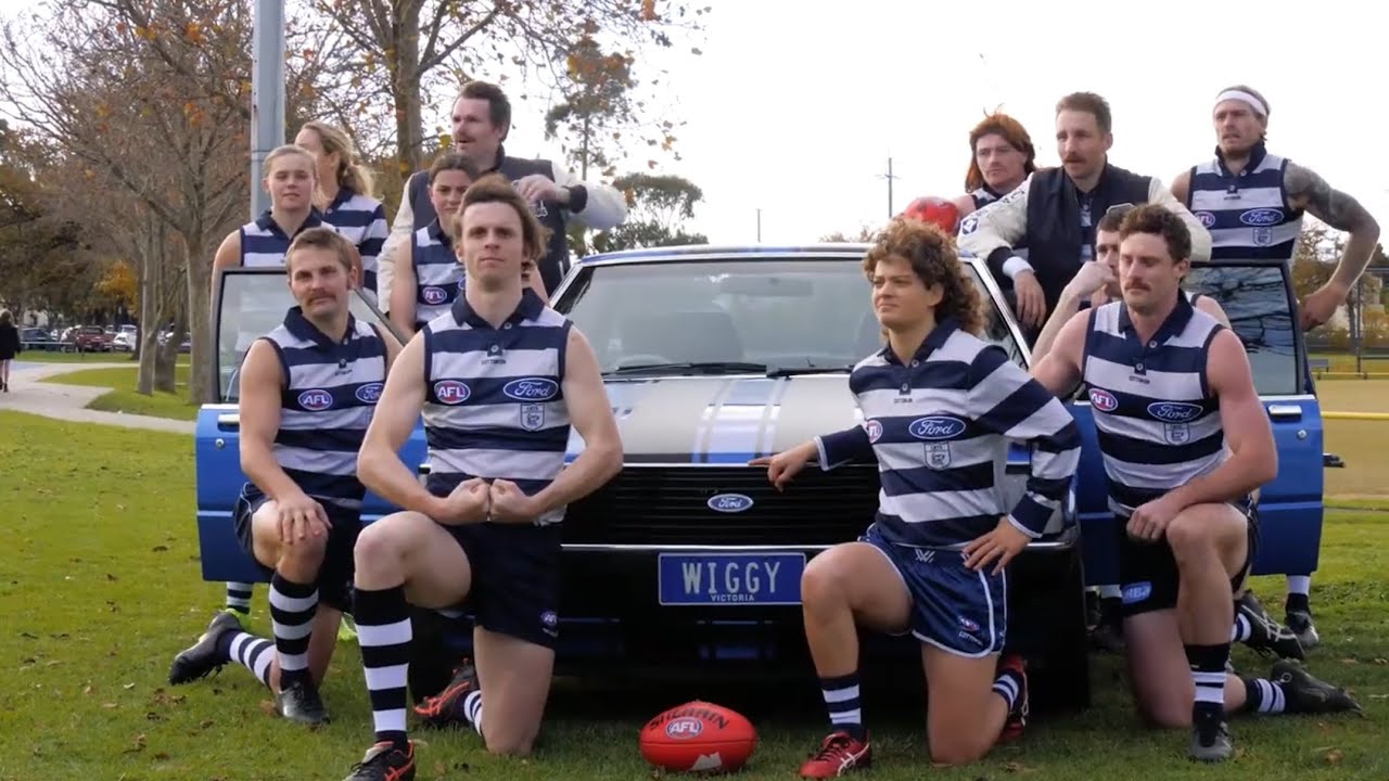 Have you Driven a Ford Lately? Geelong Cats Retro Round Promotion with Retro Ford Australia Ad Theme