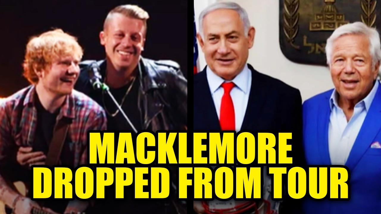 Macklemore DROPPED From Ed Sheeran Tour, Stadium Owners Bow To Israel