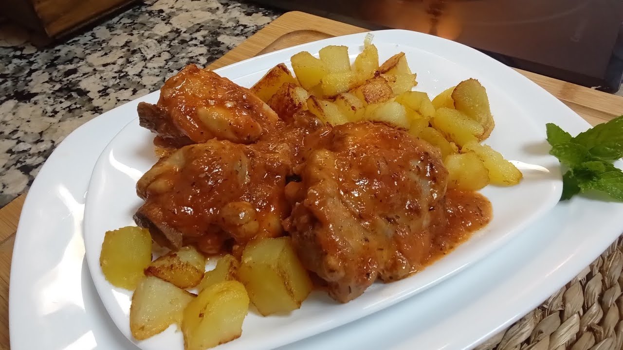 POLLO EN SALSA delicioso, tierno y jugoso, con una salsa espectacular 😋 todos te pedirán la receta👌🏼