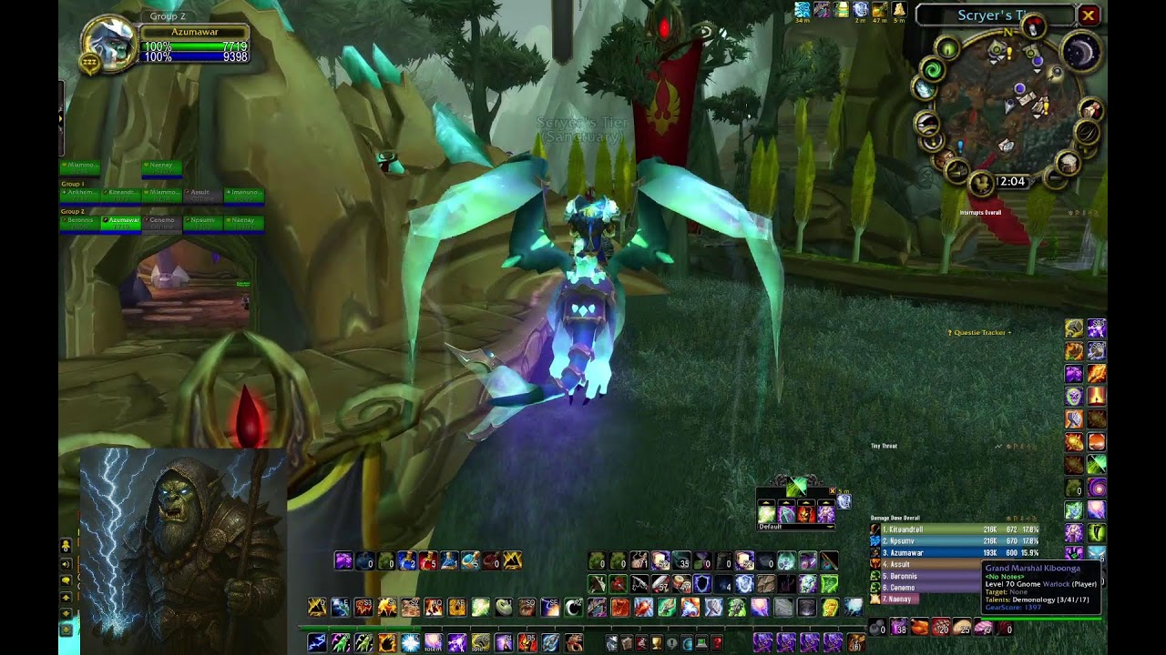 WOW TBC KARAZHAN ELEMENTAL SHAMAN