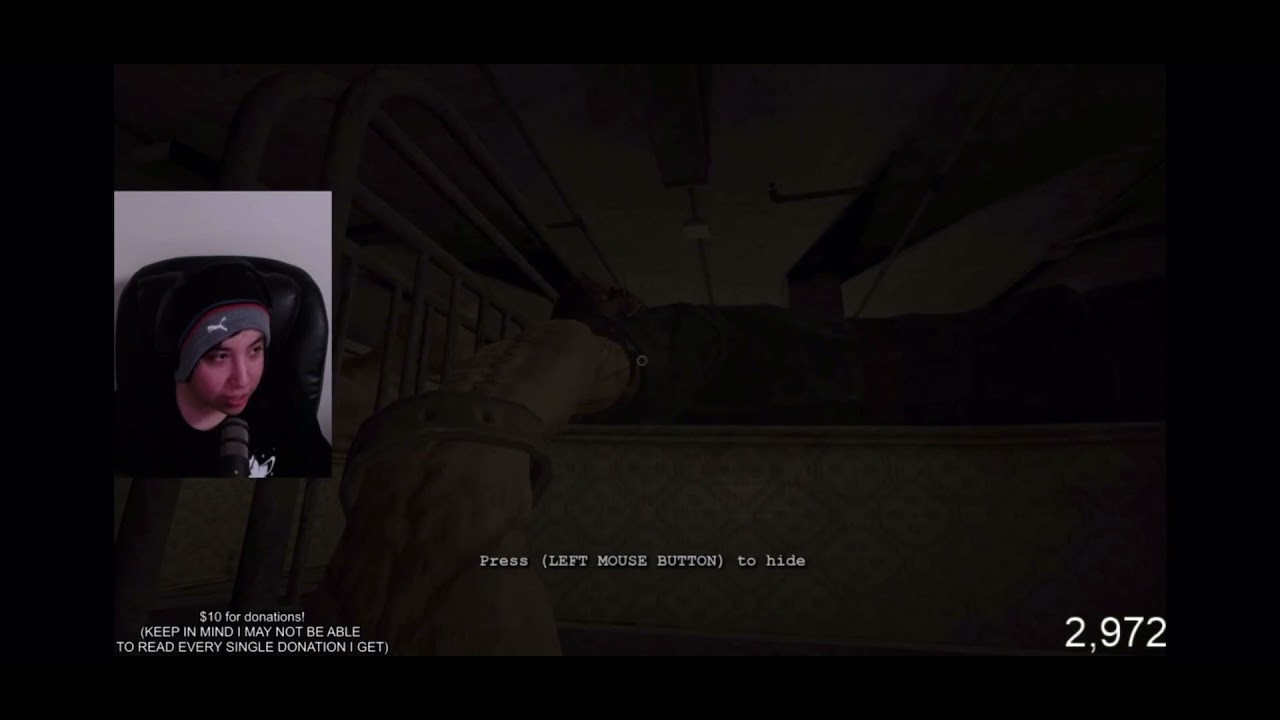 quackity doing asmr for 5 mins while playing outlast