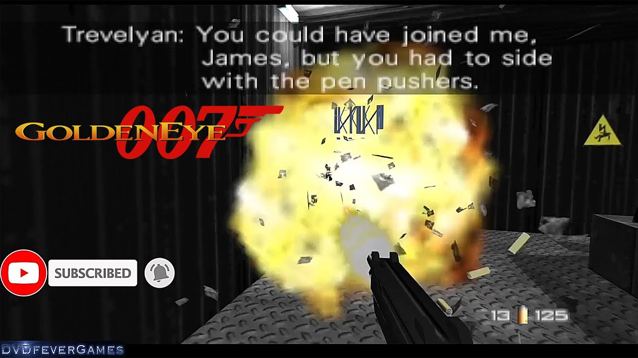 Alec Blows Himself Up! - Goldeneye 007 - Gameplay - 2023 Xbox Game Pass Cloud Gaming (PC, 1080p)
