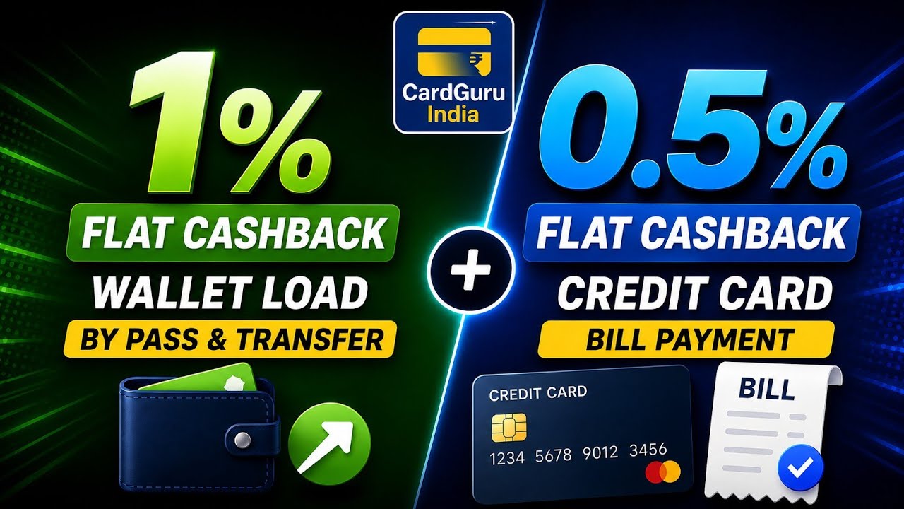 🔥 CREDIT CARD BILL PAYMENT OFFER | CASHBACK | NEW CASHBACK OFFER.