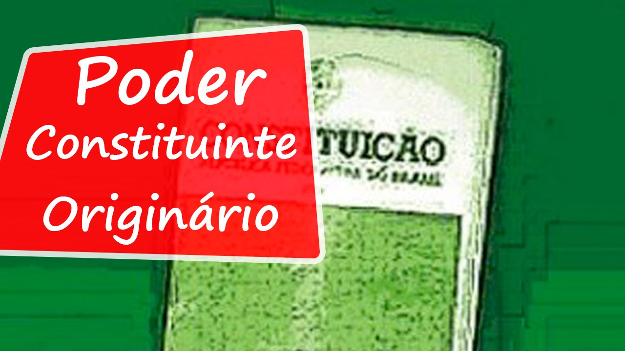 PODER CONSTITUINTE ORIGIN&Aacute;RIO #constitucional | Guilherme Victor