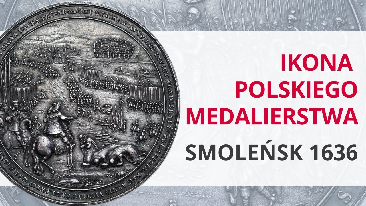 Najbardziej efektowny polski medal SMOLEŃSK 1636 - Dadler. Aukcja Niemczyk - 100 000 złotych