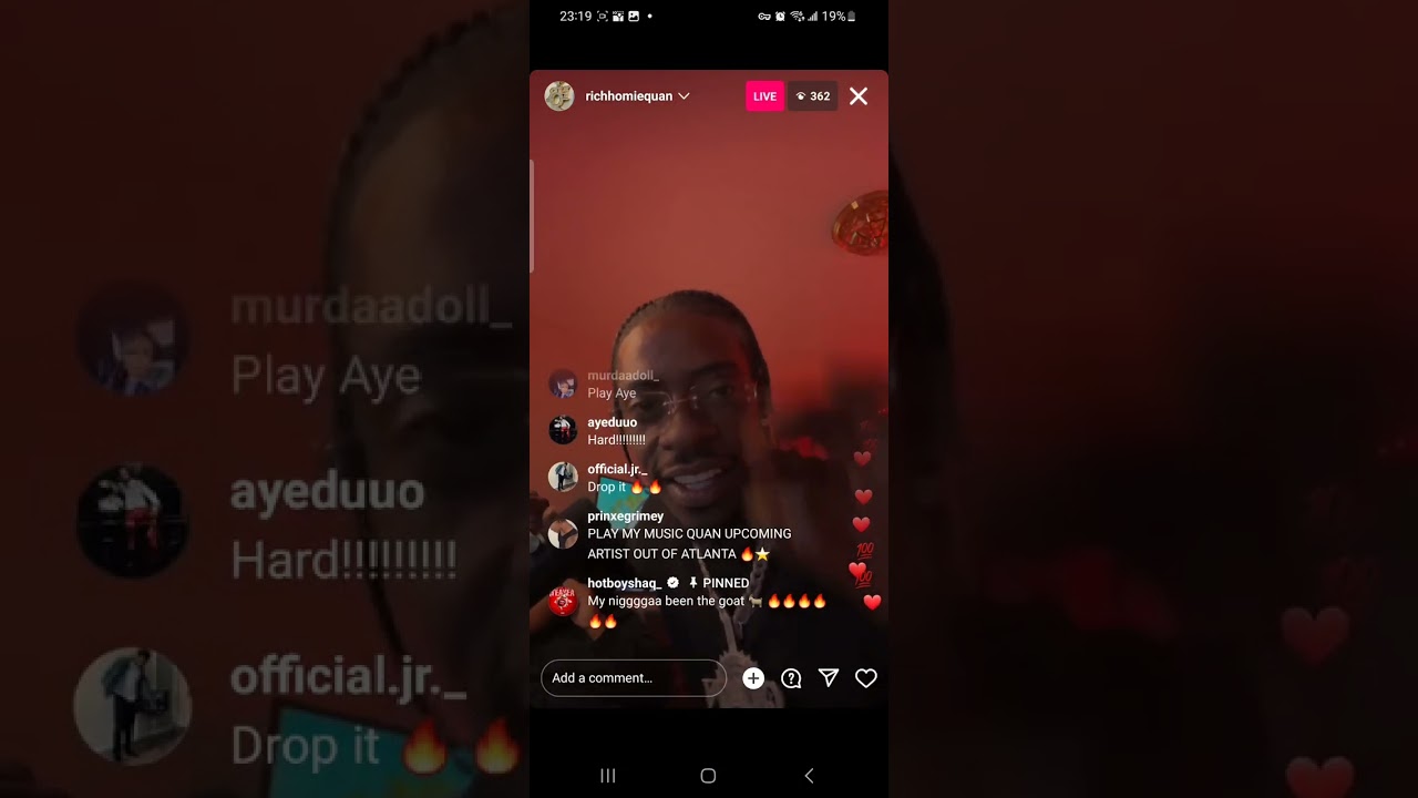 Rich Homie Quan Studio Performance