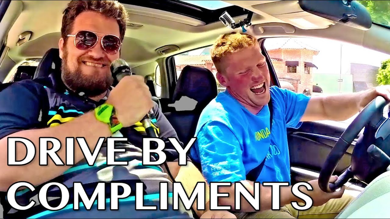 Drive By Compliments with Honda Prank