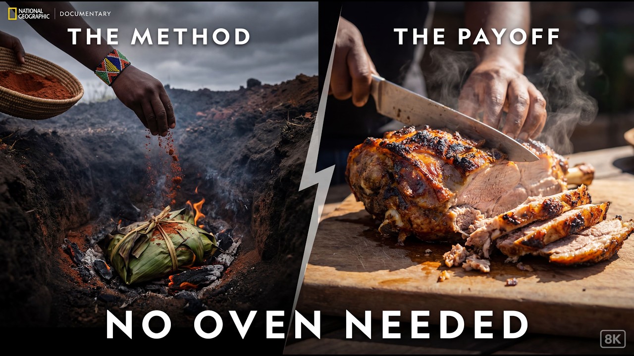 Feeding the Entire Tribe: Massive 12-Hour Goat Pit Roast (Process to Feast Documentary)