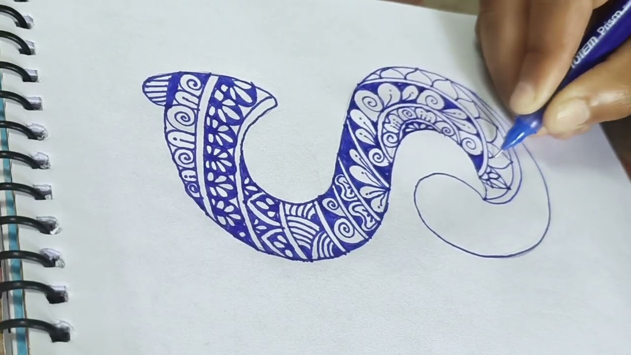 S mandala #art #mandala #easy #stepbystep #fullvideo #tutorial #artist #shortvideo 