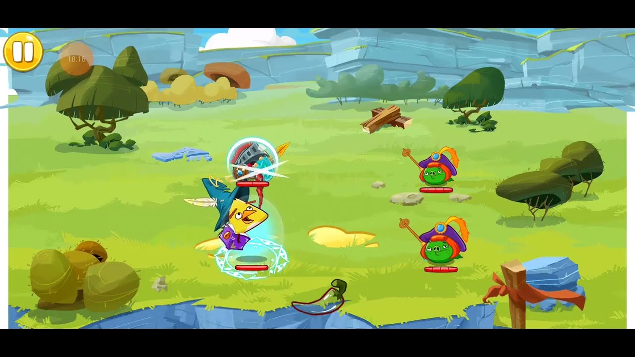 Angry birds epic UDM tập 1 mod khó đến mức tutorial còn ko thắng nổi:))