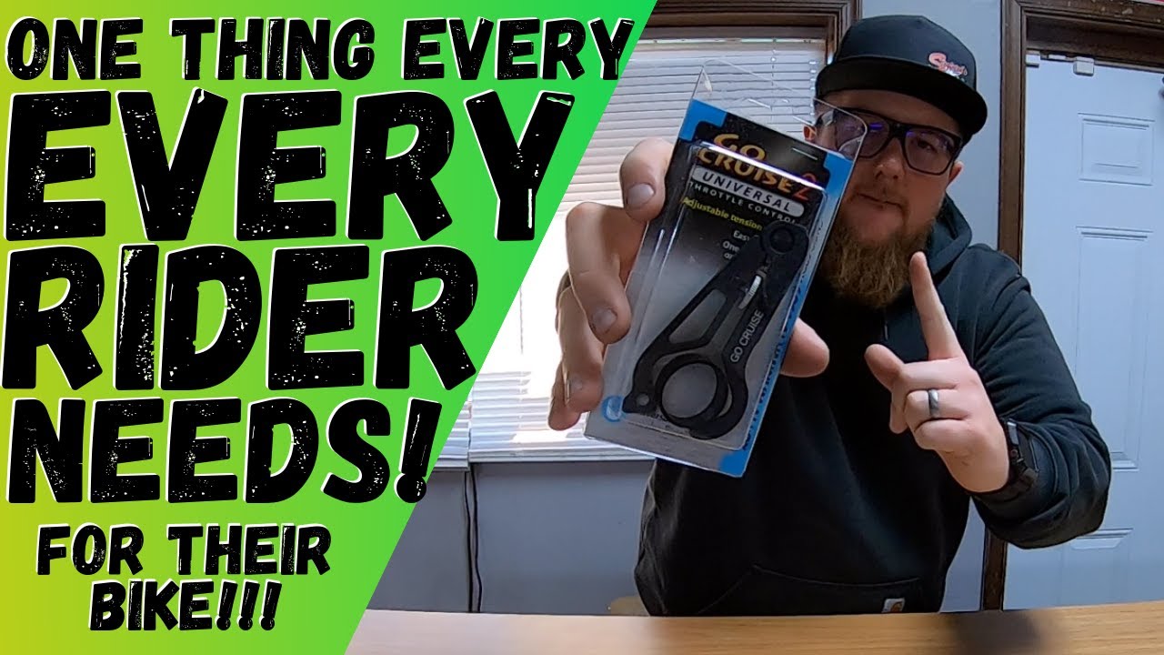 The One THING EVERY rider NEEDS on their BIKES!!! Go Cruise 2 throttle lock review and install