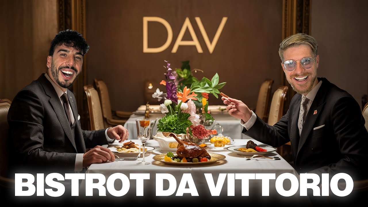 PROVIAMO IL BISTROT (QUASI STELLATO) DA VITTORIO - QUESTA È UNA DELLE CENE PIÙ INCREDIBILI DI SEMPRE