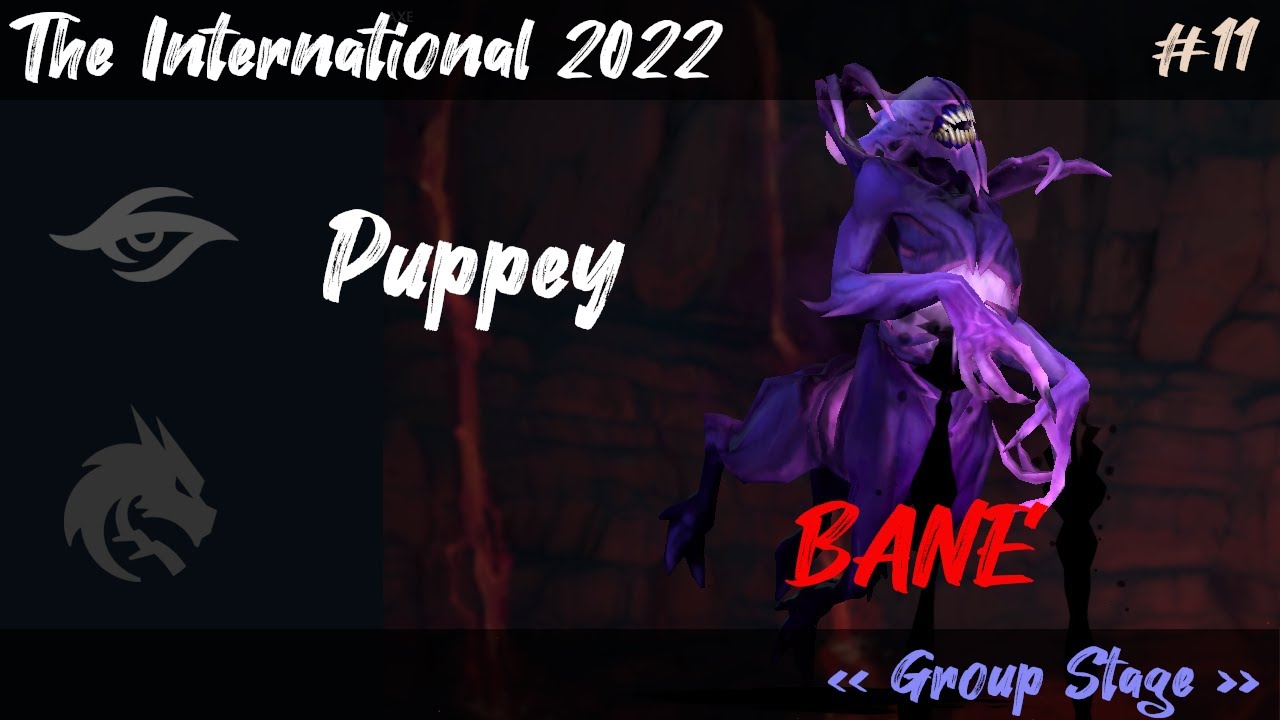 Team Secret (Puppey - BANE) vs Team Spirit - TI 2022: Group Stage Game 2