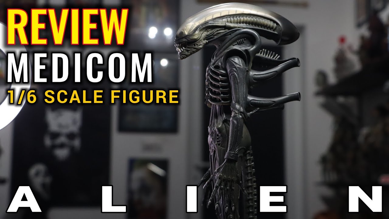 MEDICOM 1/6 SCALE ALIEN BIG CHAP FIGURE REVIEW