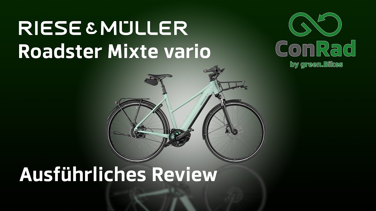 RIESE & MÜLLER Roadster Mixte vario ausführliches Review [ConRad] [2022]