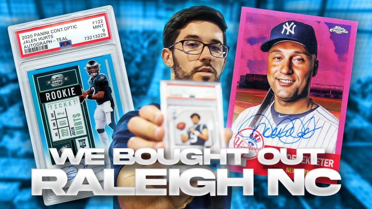 1 DAY AT THE RALEIGH CARD SHOW!!!