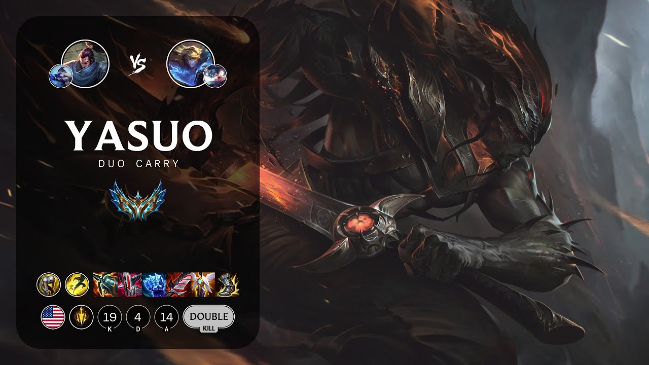 Yasuo ADC vs Ezreal - NA Challenger Patch 13.23