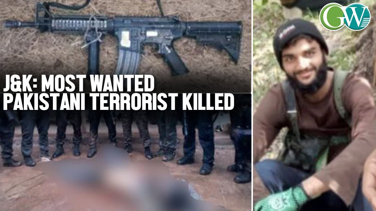 TOP PAKISTANI TERRORIST KILLED IN ENCOUNTER, LARGE QUANTITY OF ARMS & AMMUNITION RECOVERED