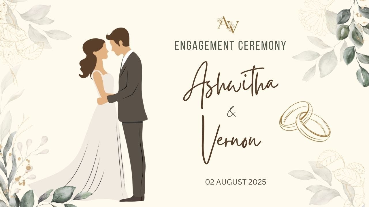 ENGAGEMENT CEREMONY | ASHWITHA & VERNON | SACRED HEART COMMUNITY HALL, MADANTHYAR | JAY PHOTOGRAPHY