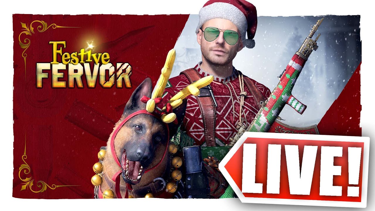 FESTIVE FERVOR CHRISTMAS UPDATE in WARZONE! CoD Warzone Caldera New Map Live Stream Now!