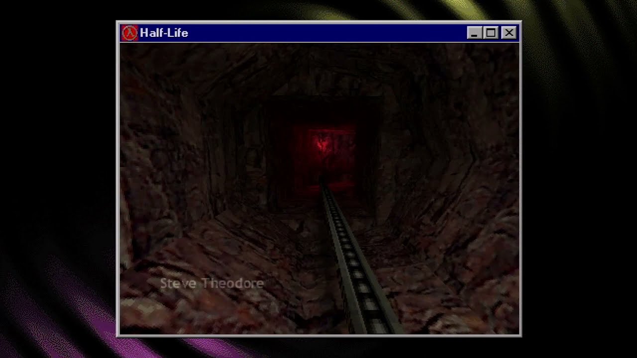 Half-Life 320x240 200mhz Pentium MMX S3 ViRGE - Black Mesa Inbound