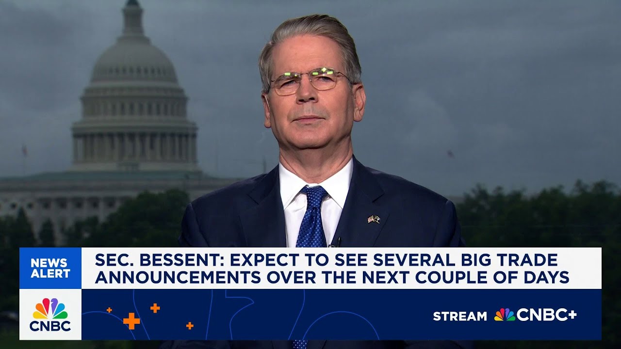 Watch CNBC's full interview with Treasury Secretary Scott Bessent