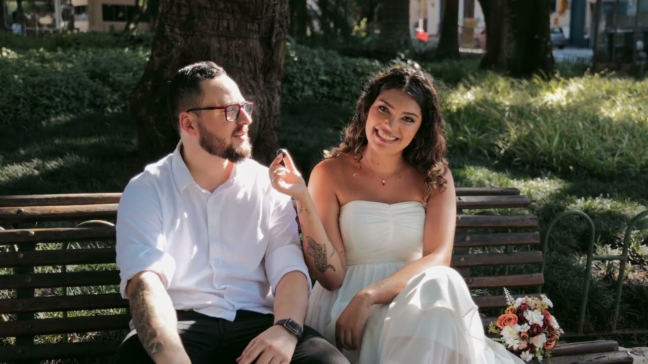 Depois de 12 anos juntos… nosso pré-wedding ficou PERFEITO! 💍✨ VAMOS CASAR!