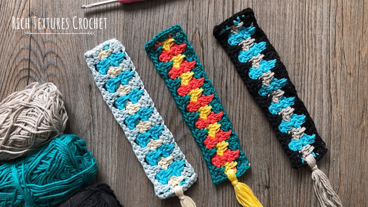 Spiked Granny Bookmark | Crochet Bookmark | Crochet Pattern