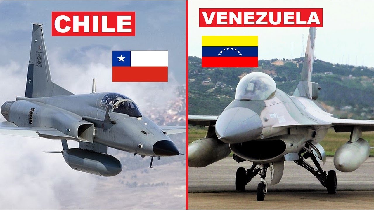 Chile vs Venezuela en Aviones de Guerra ¿Quien tiene los Mejores?