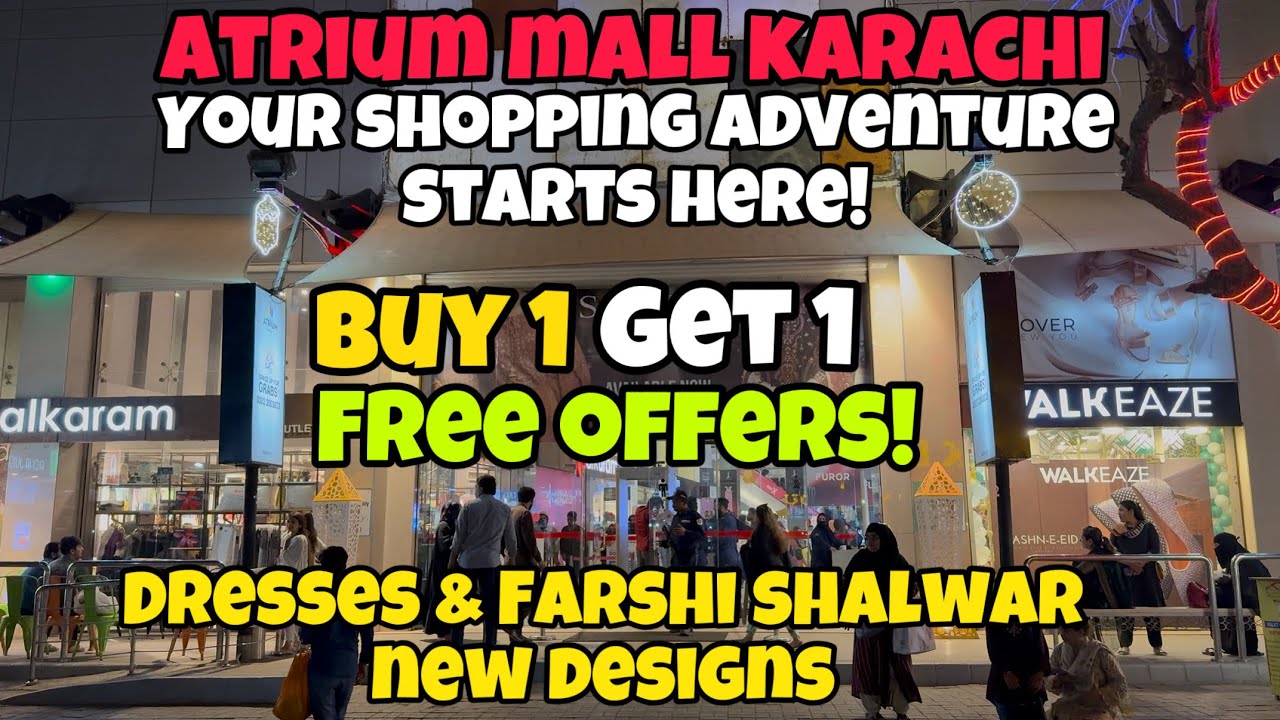 New Farshi Shalwar Design 2025 | Atrium Mall Karachi | Atrium Mall Saddar Karachi
