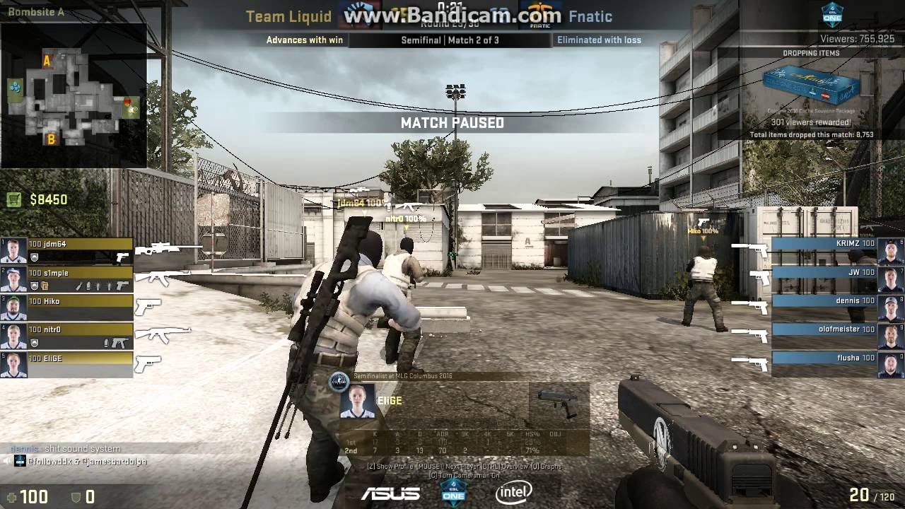 EliGE убил 2 тиммейтов в полуфинале ESL Cologne 2016