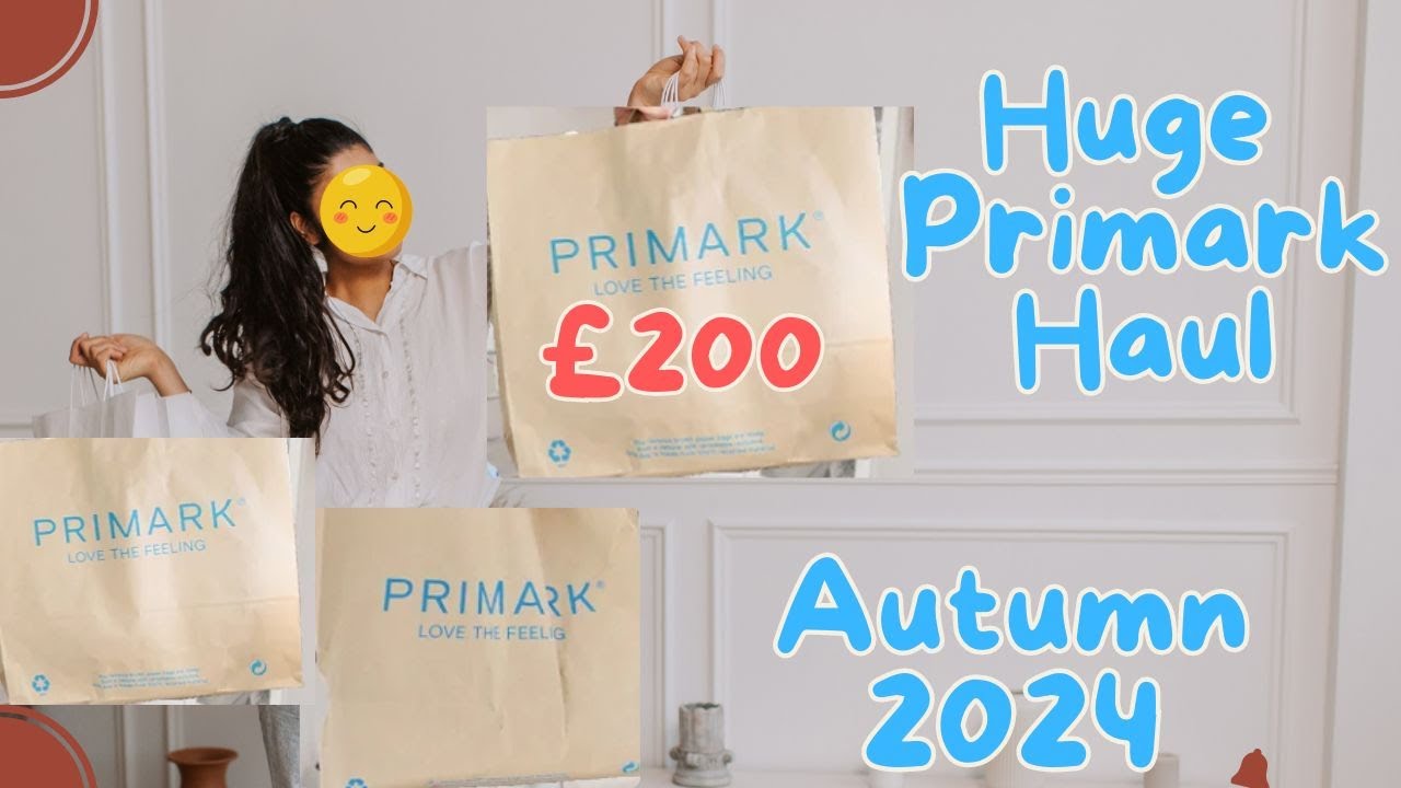 Primark Haul, Primark Autumn New Collection and  Matalan Haul