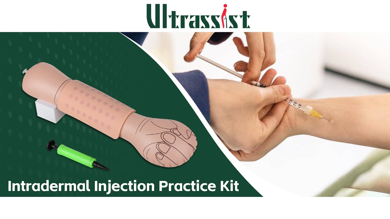 Ultrassist Intradermal Injection Practice Kit for Nursing Students