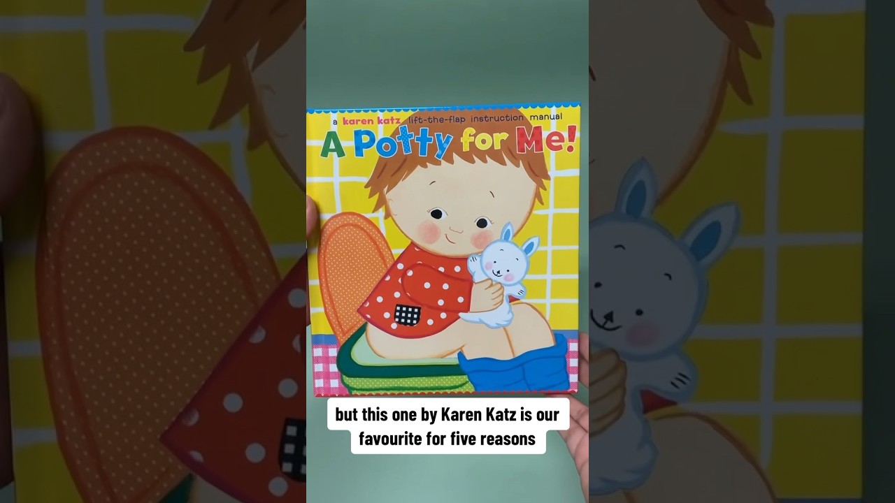 5 Reasons Why This Is Our Favourite Potty Book #pottytraining #toddler