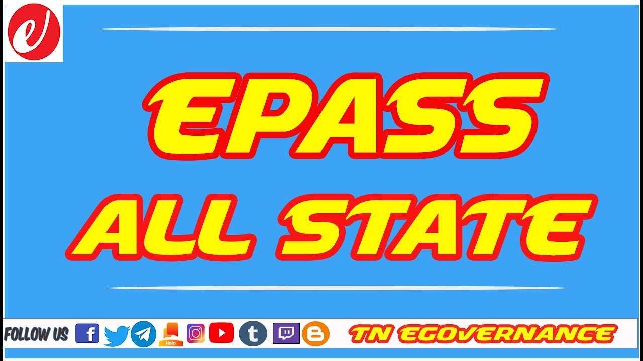ePass Links for All States in India