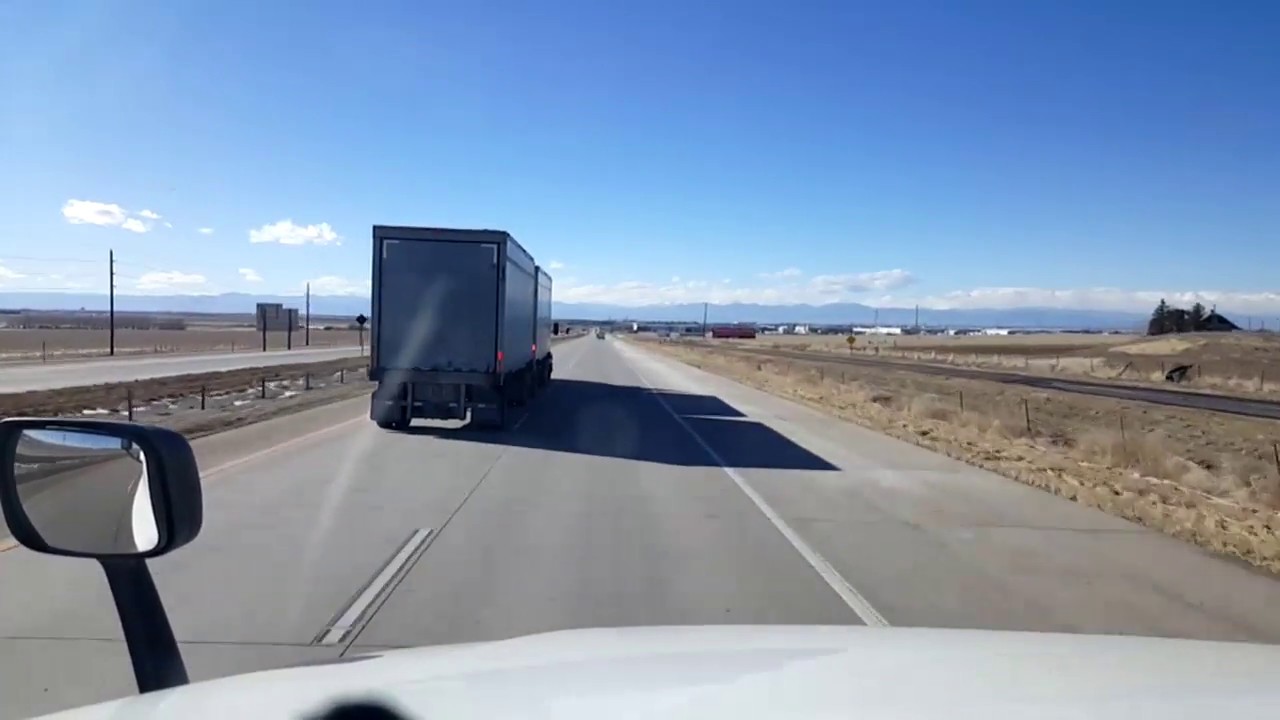 BigRigTravels LIVE! Bennett, Colorado to Buford, Wyoming I-70, I-270, I-25, I-80-Feb. 13, 2018