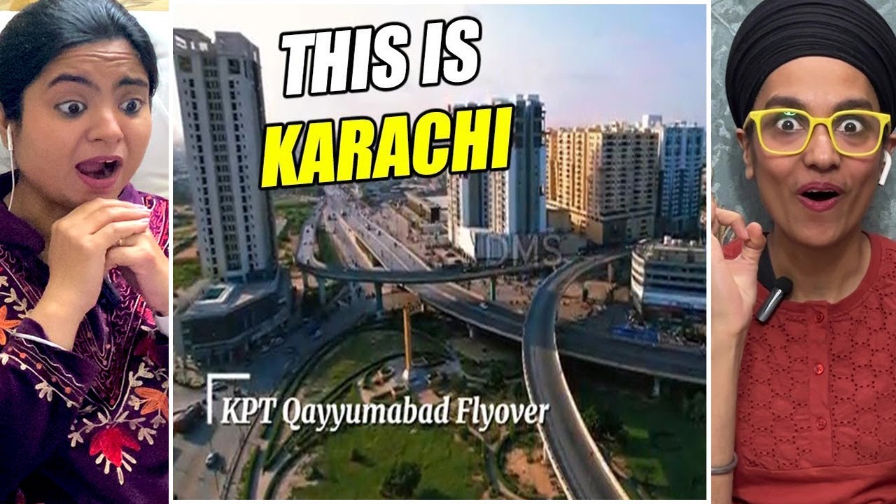 Indians React to Karachi's Iconic Flyovers & Underpasses