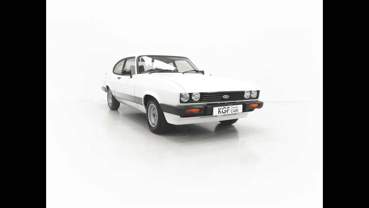 An Iconic Diamond White Ford Capri 2.0S with Only 13,441 Miles - SOLD!