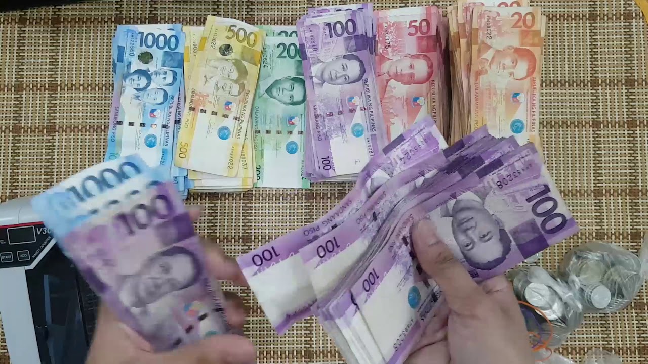 [38] ASMR MONEY SORT & COUNT - Let's Sort and Count 99,963.00 Philippine Pesos (PHP)