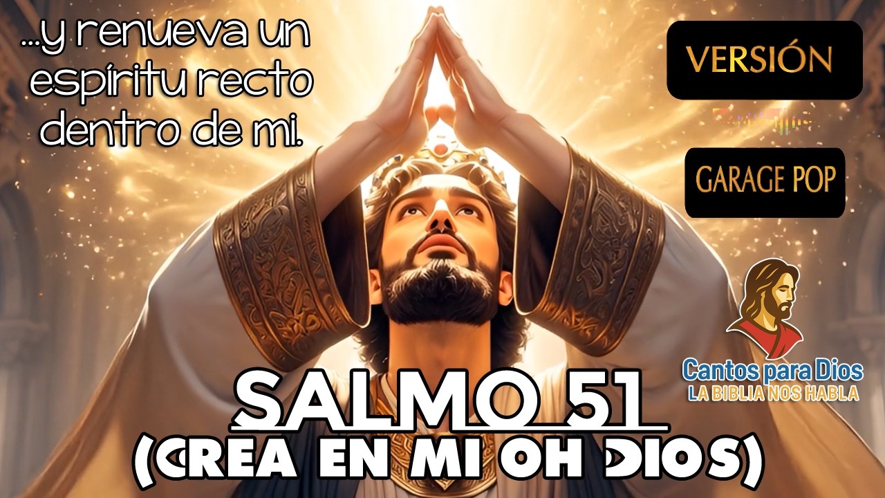 SALMO 51 (CREA EN MI OH DIOS) VERSIÓN GARAGE POP. Suscríbete y dale like.